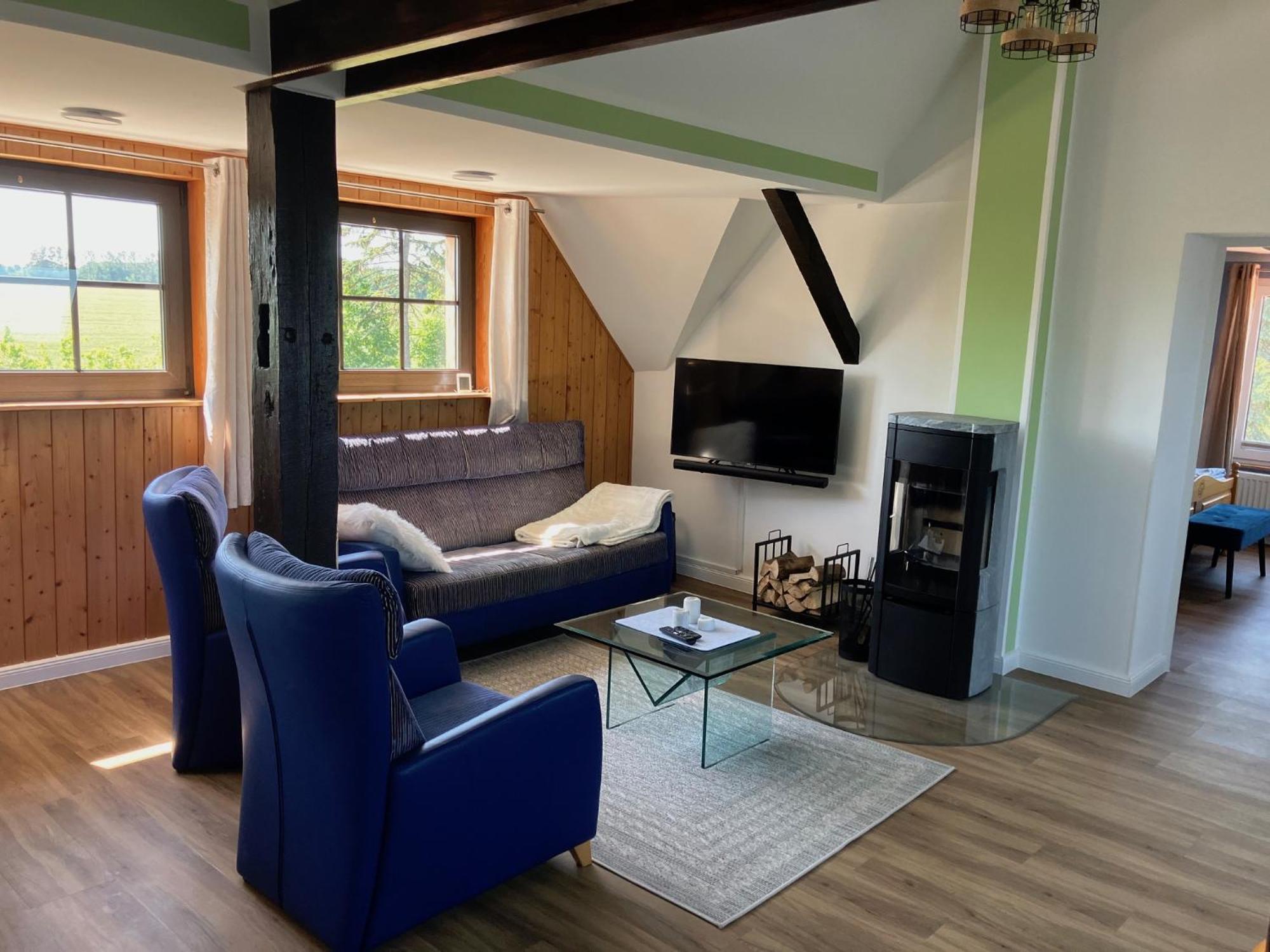 Grosse 4 Sterne Ferienwohnung Beim Boddenstrand Sundhagen-Niederhof Екстериор снимка
