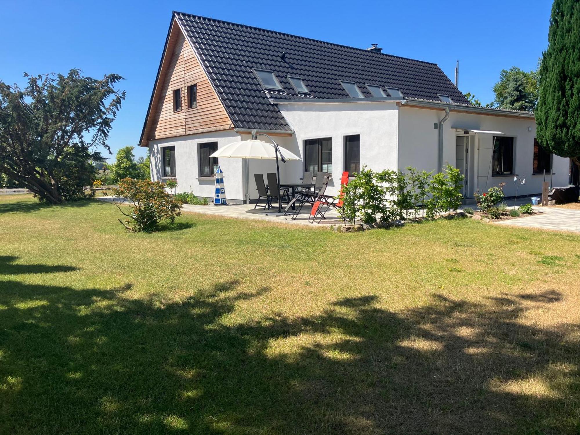 Grosse 4 Sterne Ferienwohnung Beim Boddenstrand Sundhagen-Niederhof Екстериор снимка